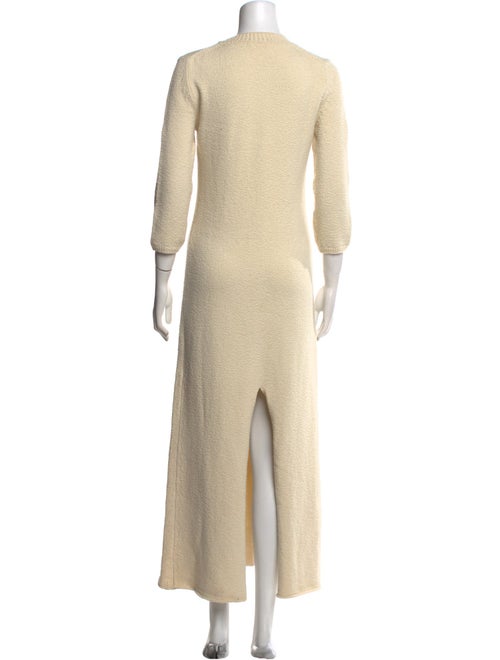 Celine Wool Long Dress