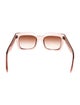Celine Square Gradient Sunglasses