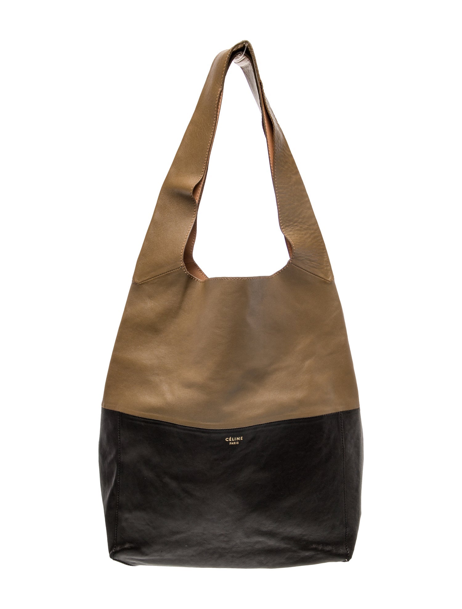 Celine Leather Cabas