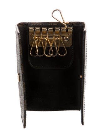 Celine Leather Wallet Keychain