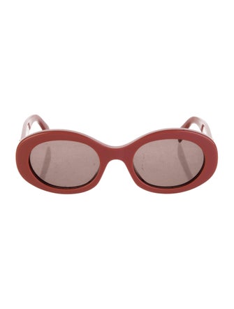 Celine Round Tinted Sunglasses