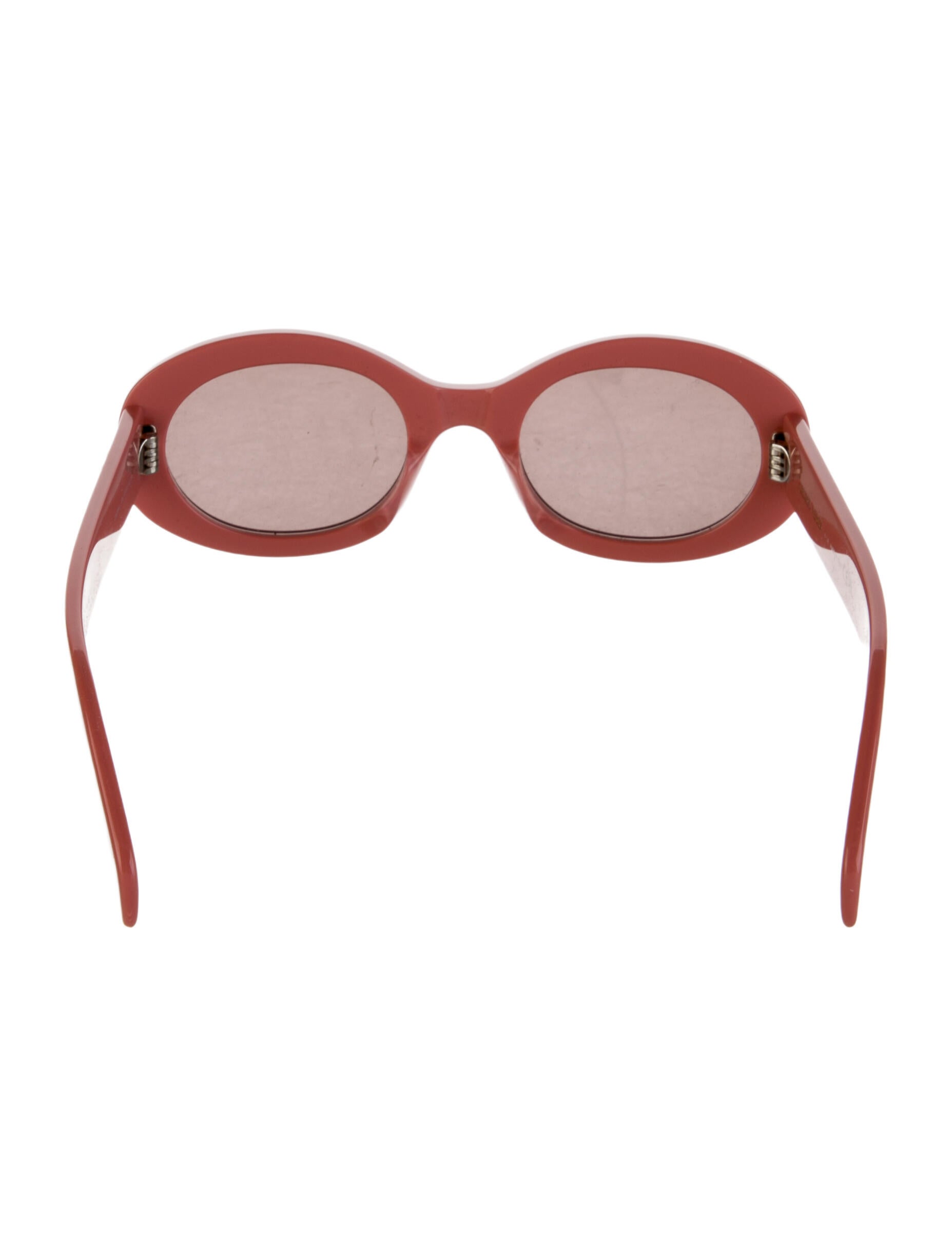 Celine Round Tinted Sunglasses