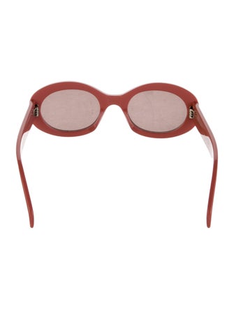 Celine Round Tinted Sunglasses