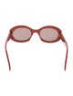 Celine Round Tinted Sunglasses