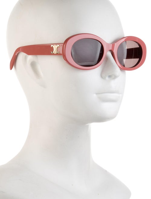 Celine Round Tinted Sunglasses