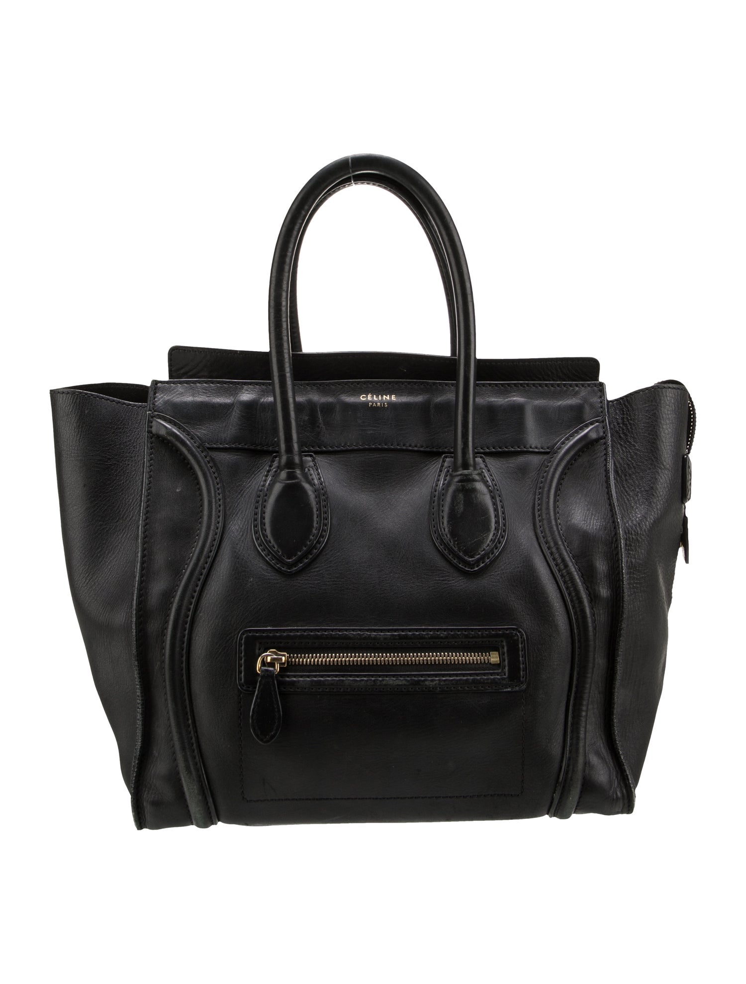 Celine Leather Luggage Mini