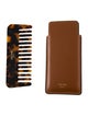 Celine Pattern Print Hair Comb
