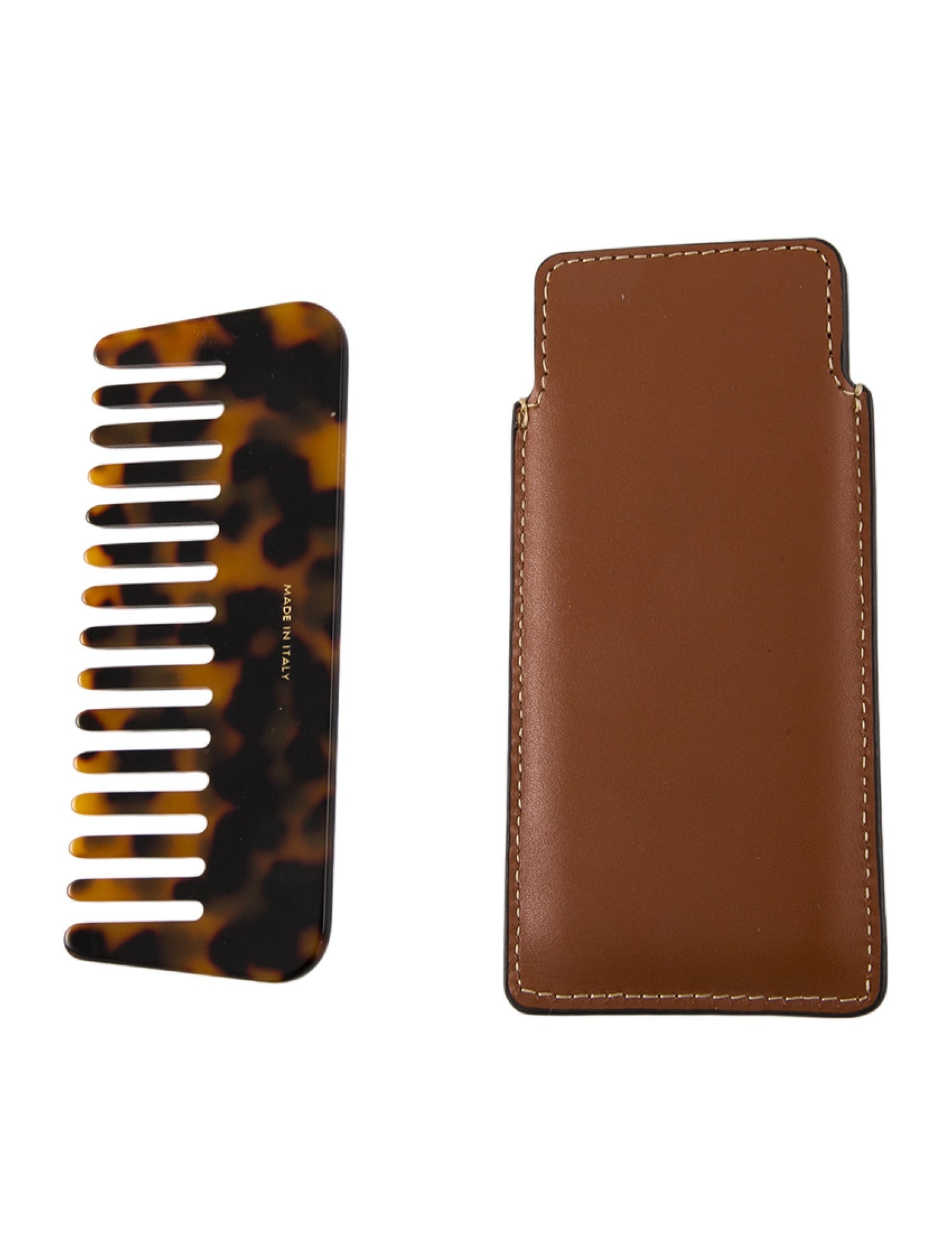 Celine Pattern Print Hair Comb