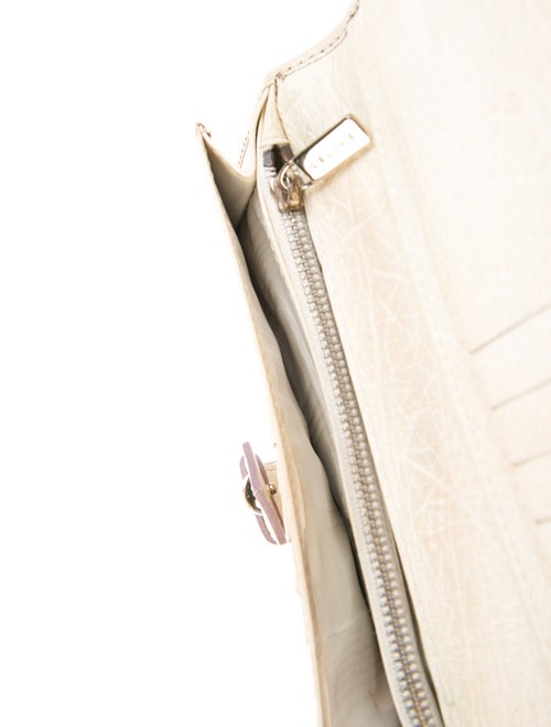 Celine Canvas Printed Continental Wallet