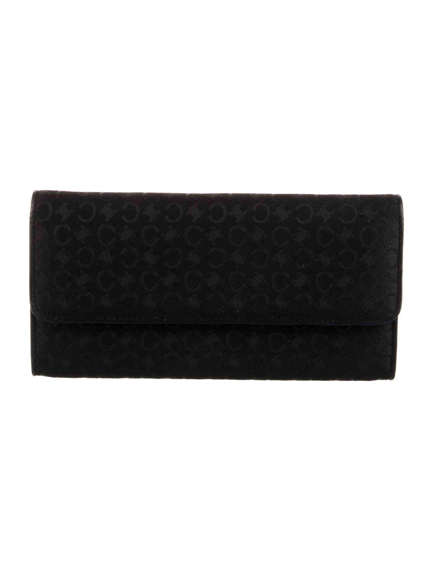Celine Canvas Printed Wallet