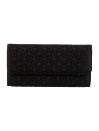 Celine Canvas Printed Wallet