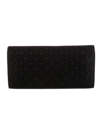 Celine Canvas Printed Wallet