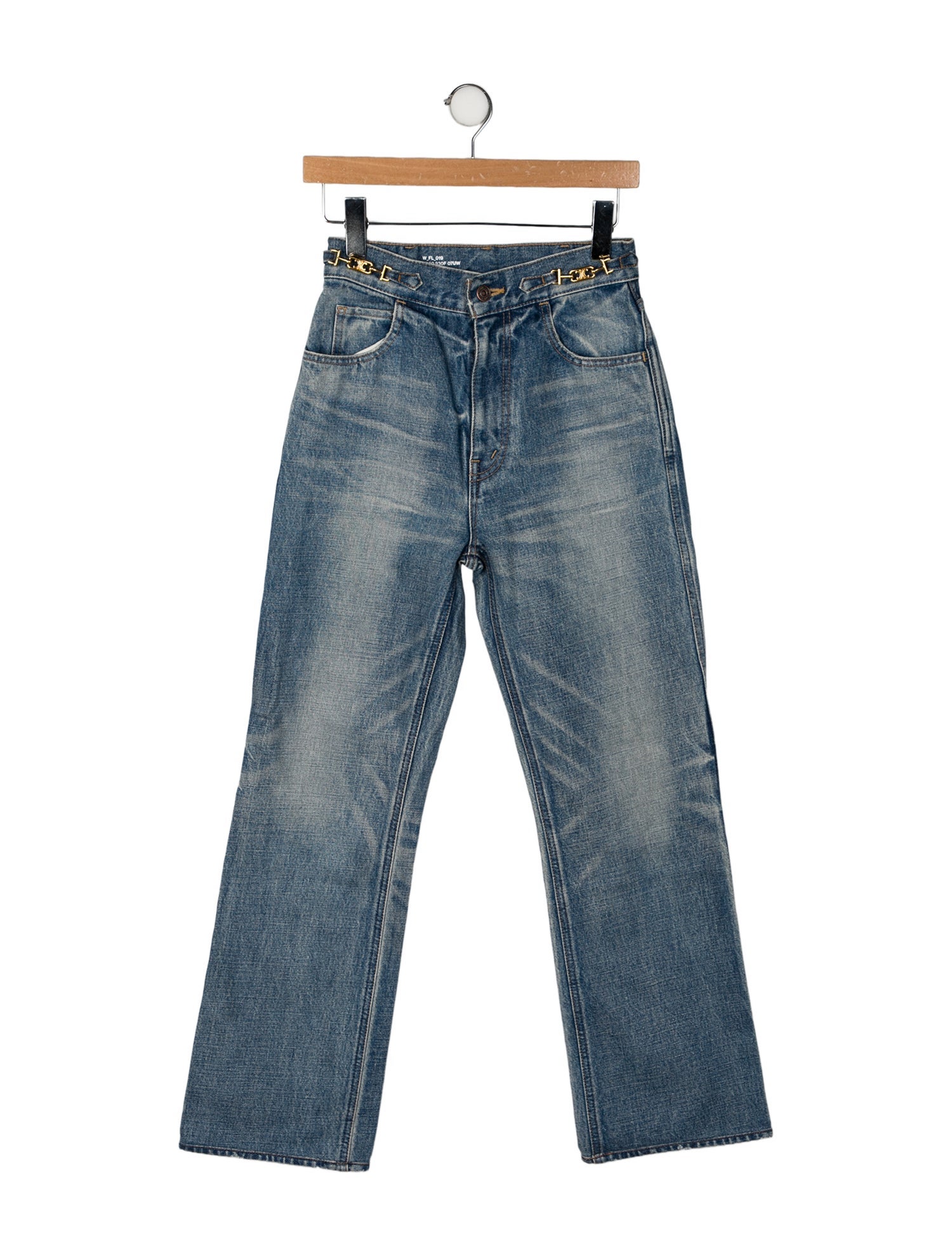 Celine Dylan Wide Leg Jeans