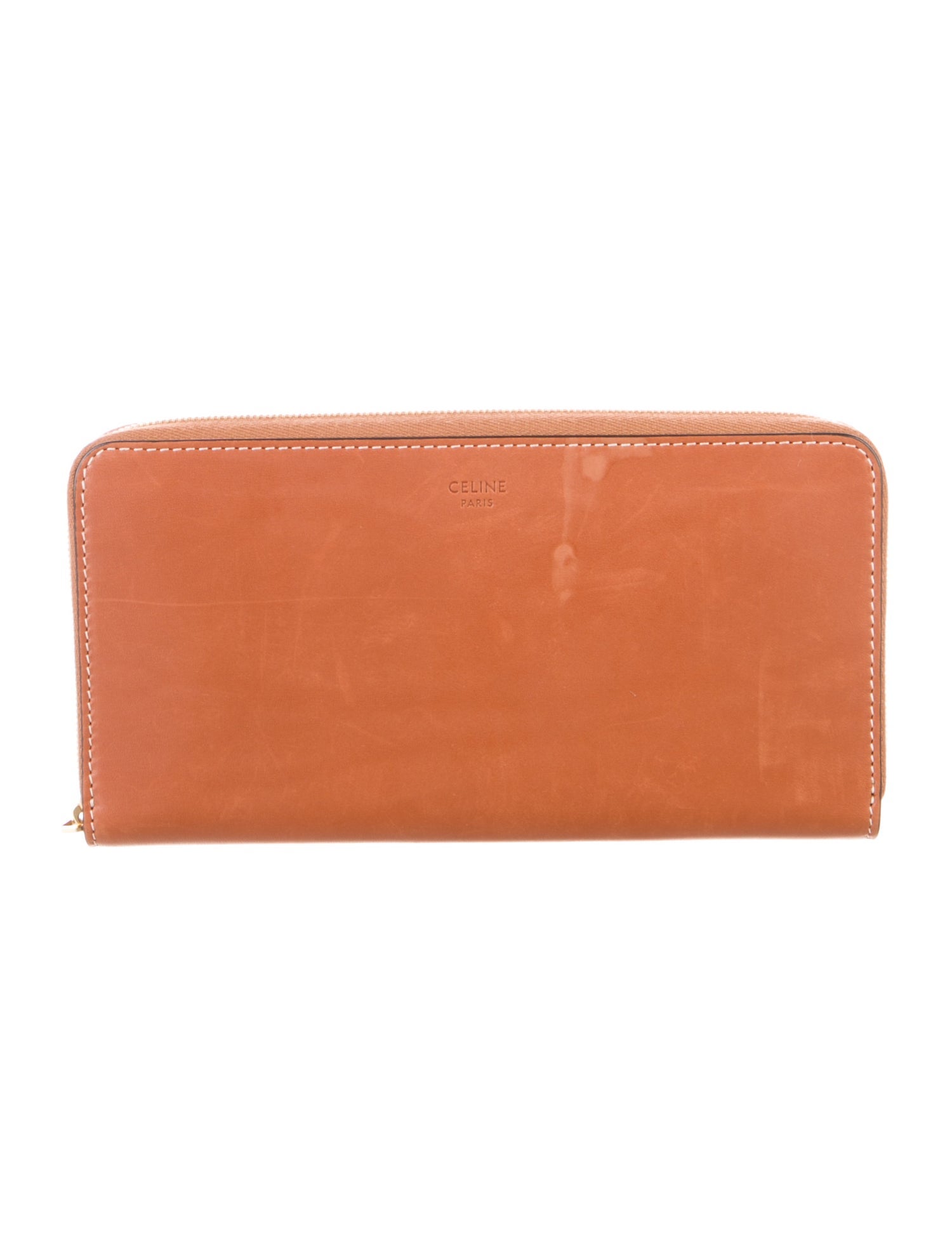 Celine 2019 Leather Continental Wallet