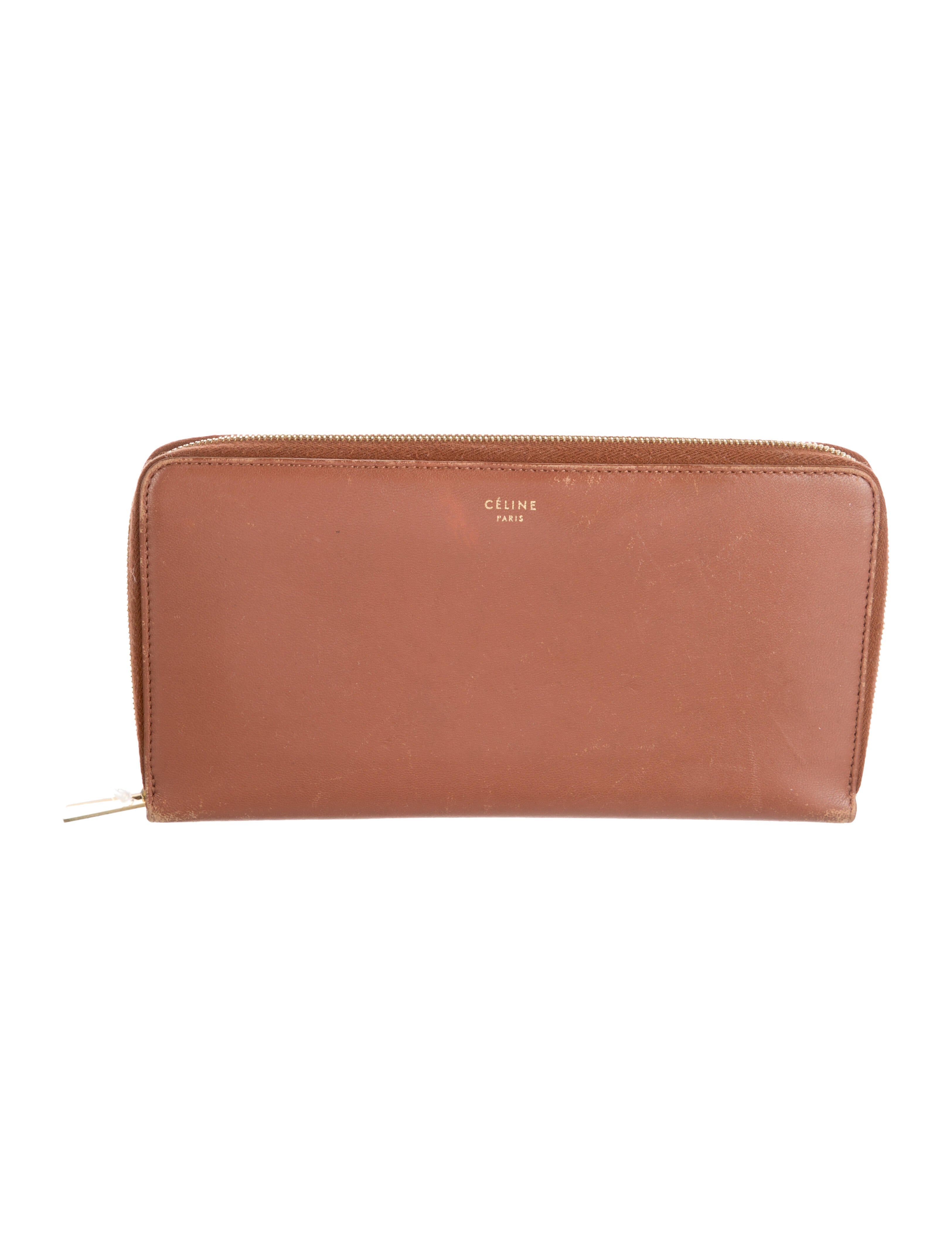 Celine 2013 Leather Continental Wallet