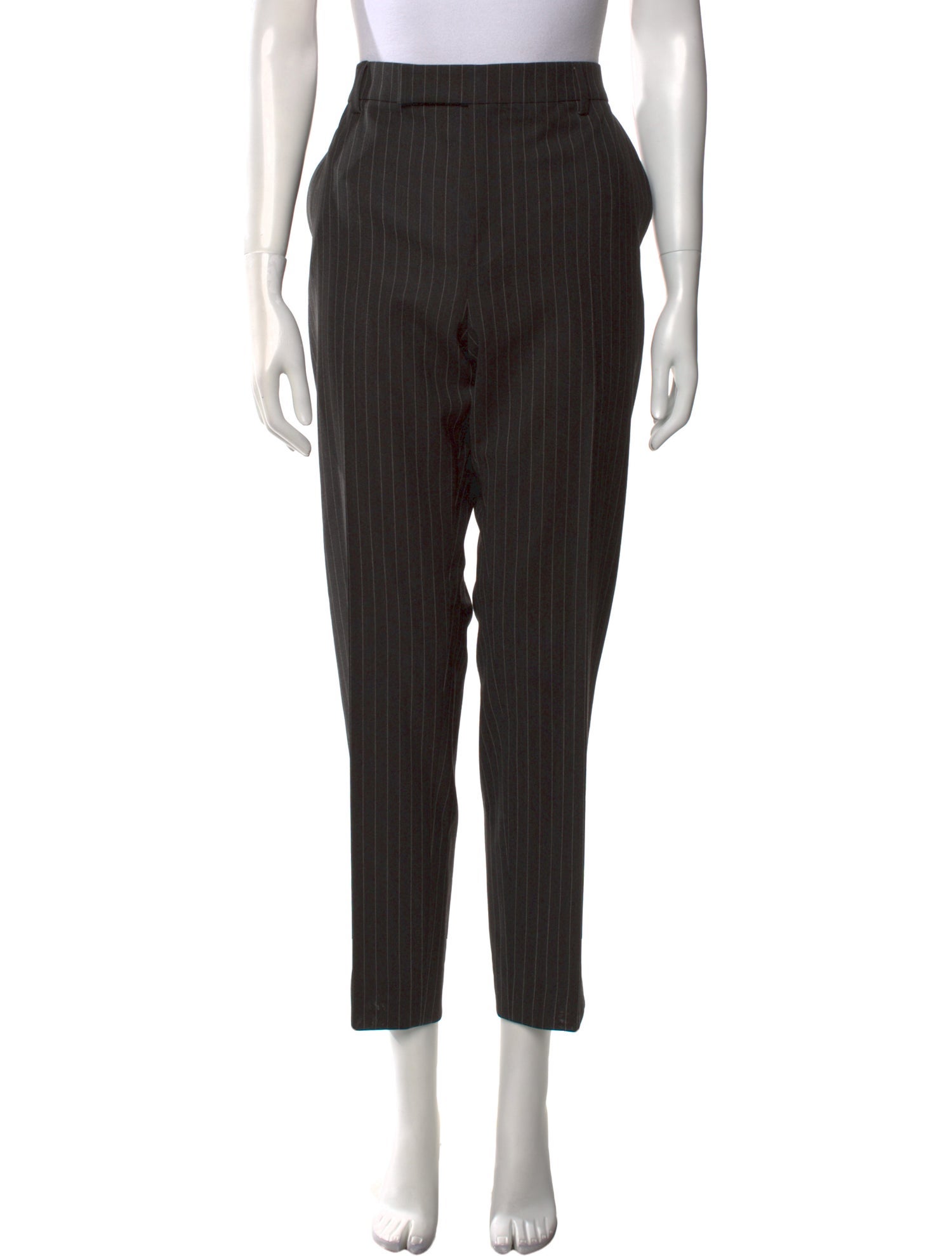 Celine Virgin Wool Straight Leg Pants