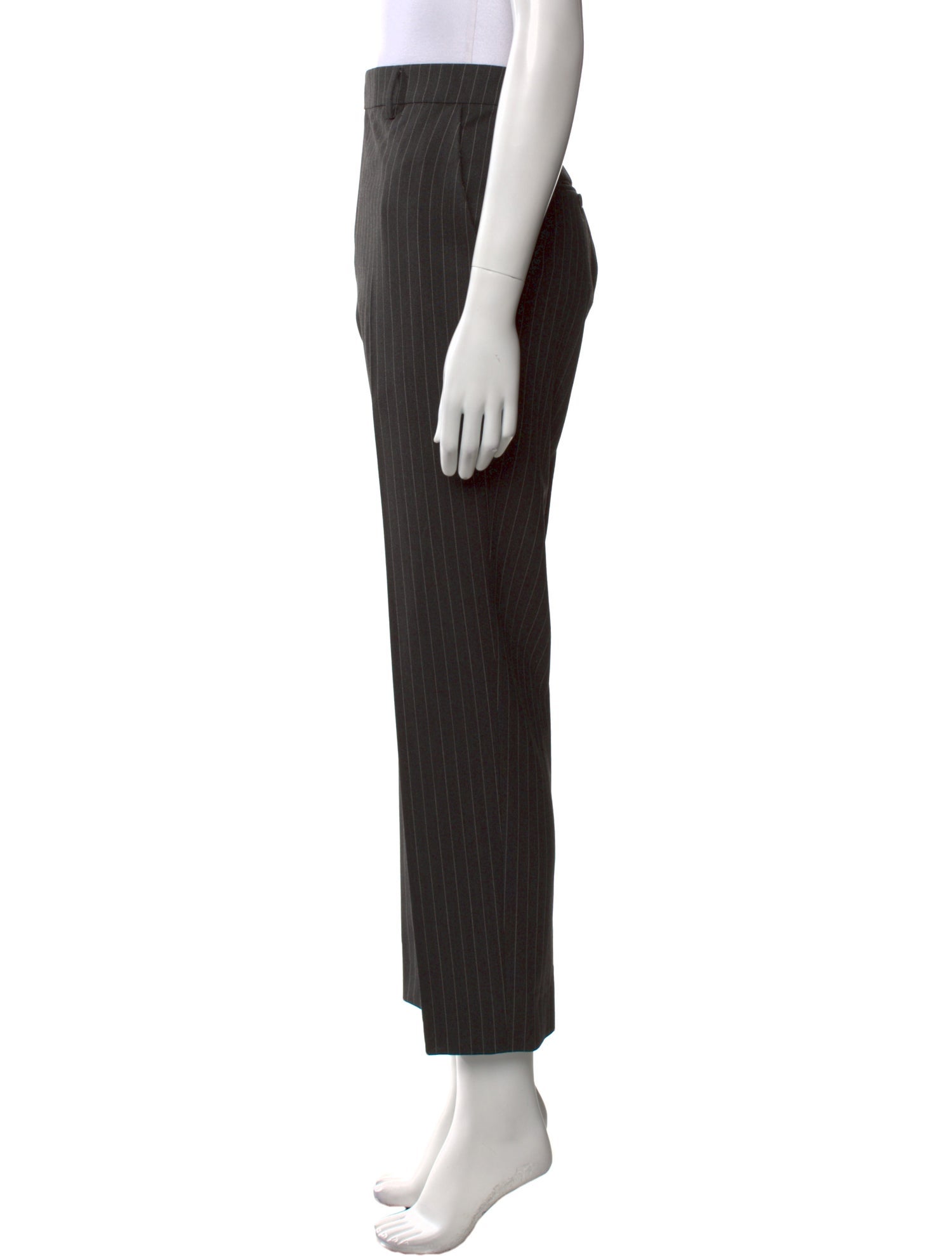 Celine Virgin Wool Straight Leg Pants