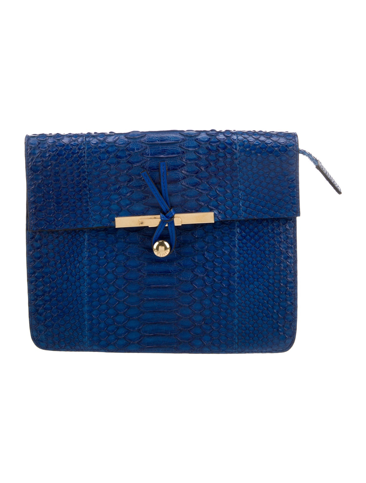 Celine Snakeskin Clasp