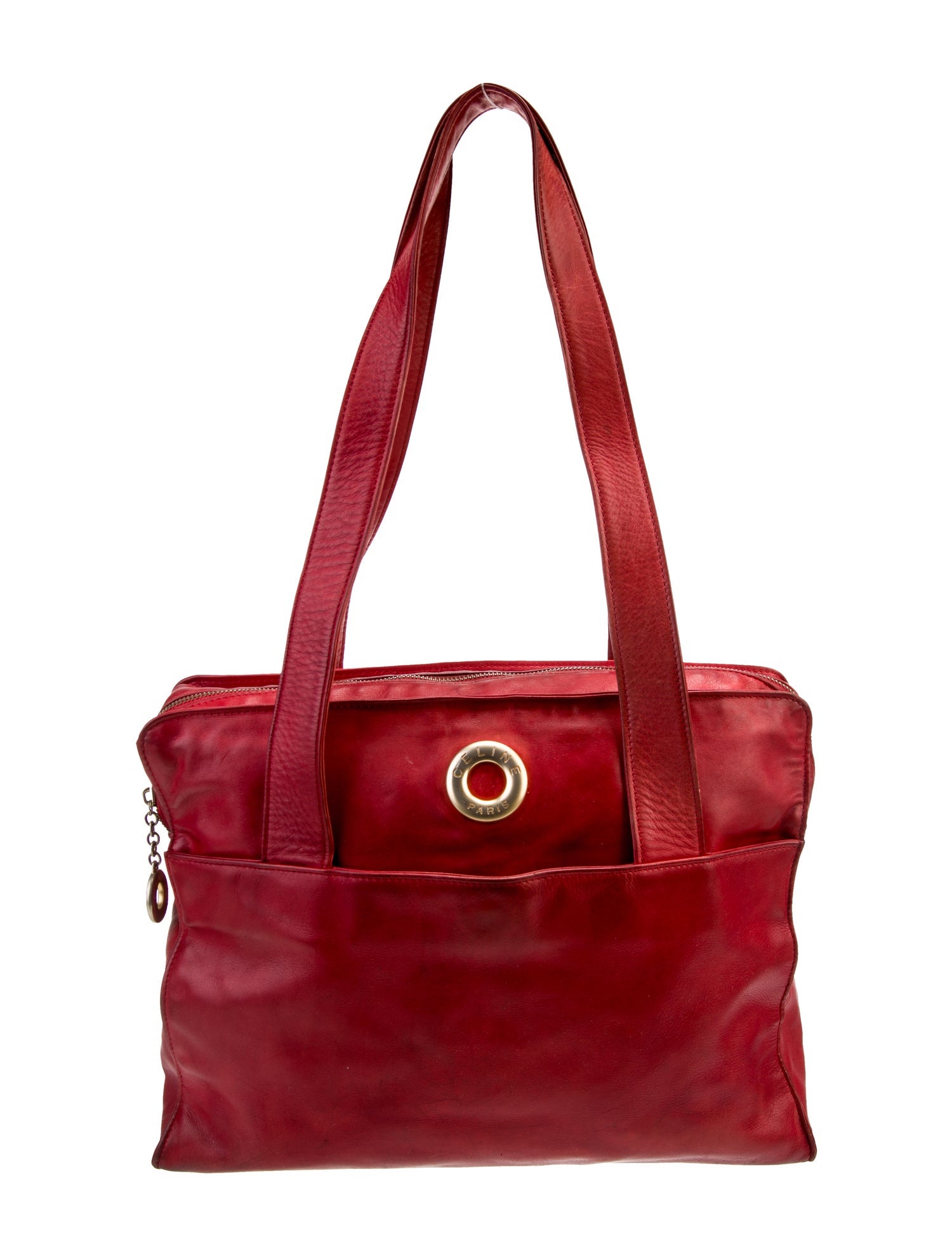 Celine Leather Ring Vintage