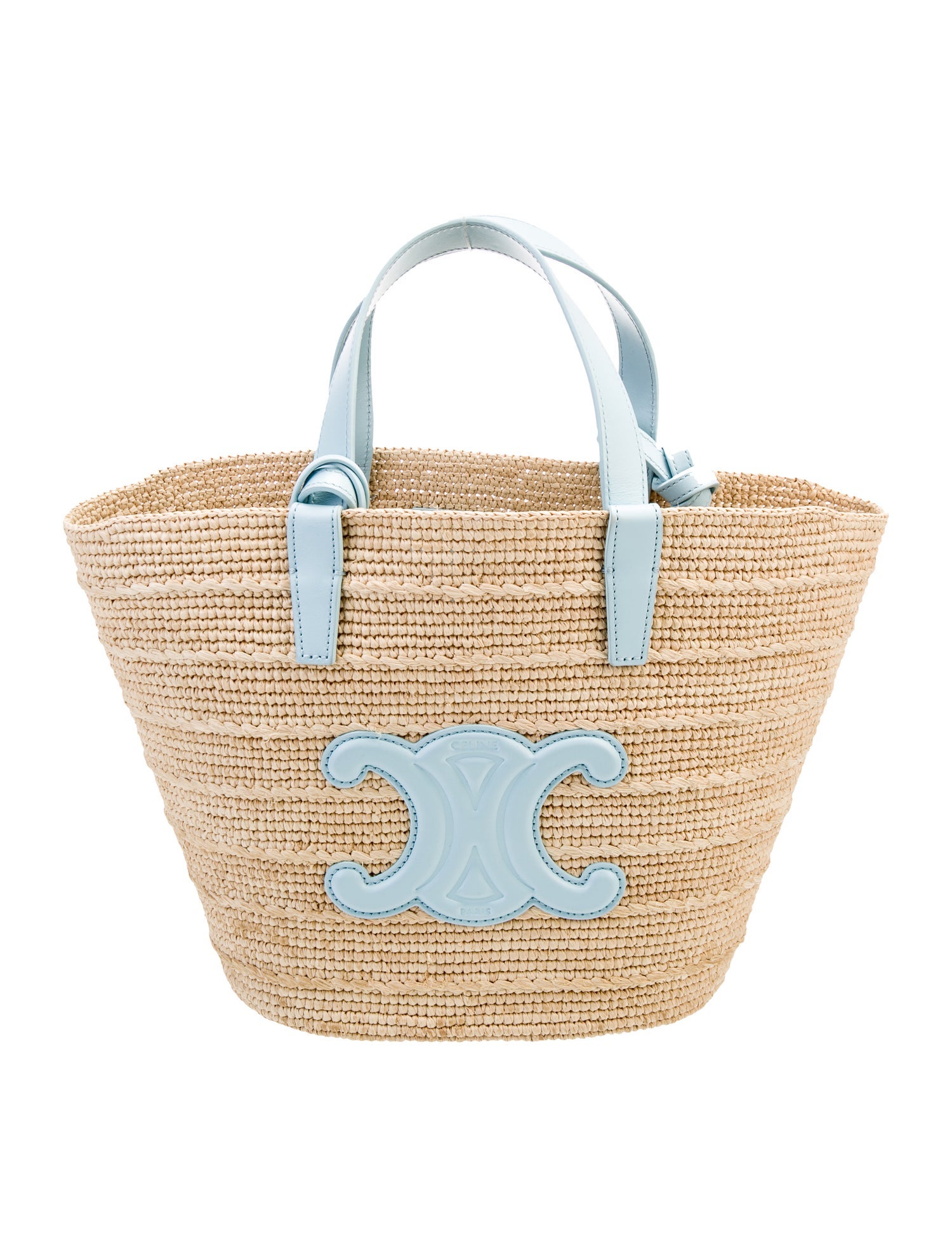 Celine Raffia Supple Classic Panier Teen