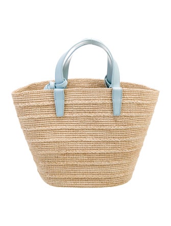 Celine Raffia Supple Classic Panier Teen