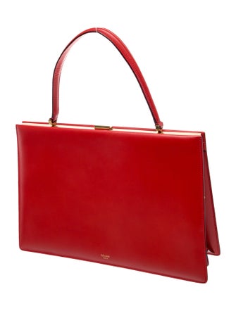 Celine Leather Clasp Medium