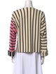 Celine Striped Bateau Neckline Top