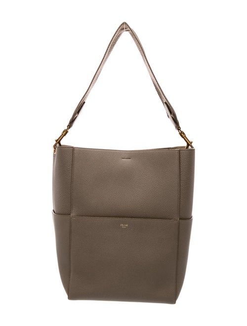 Celine Leather Seau Sangle 2022