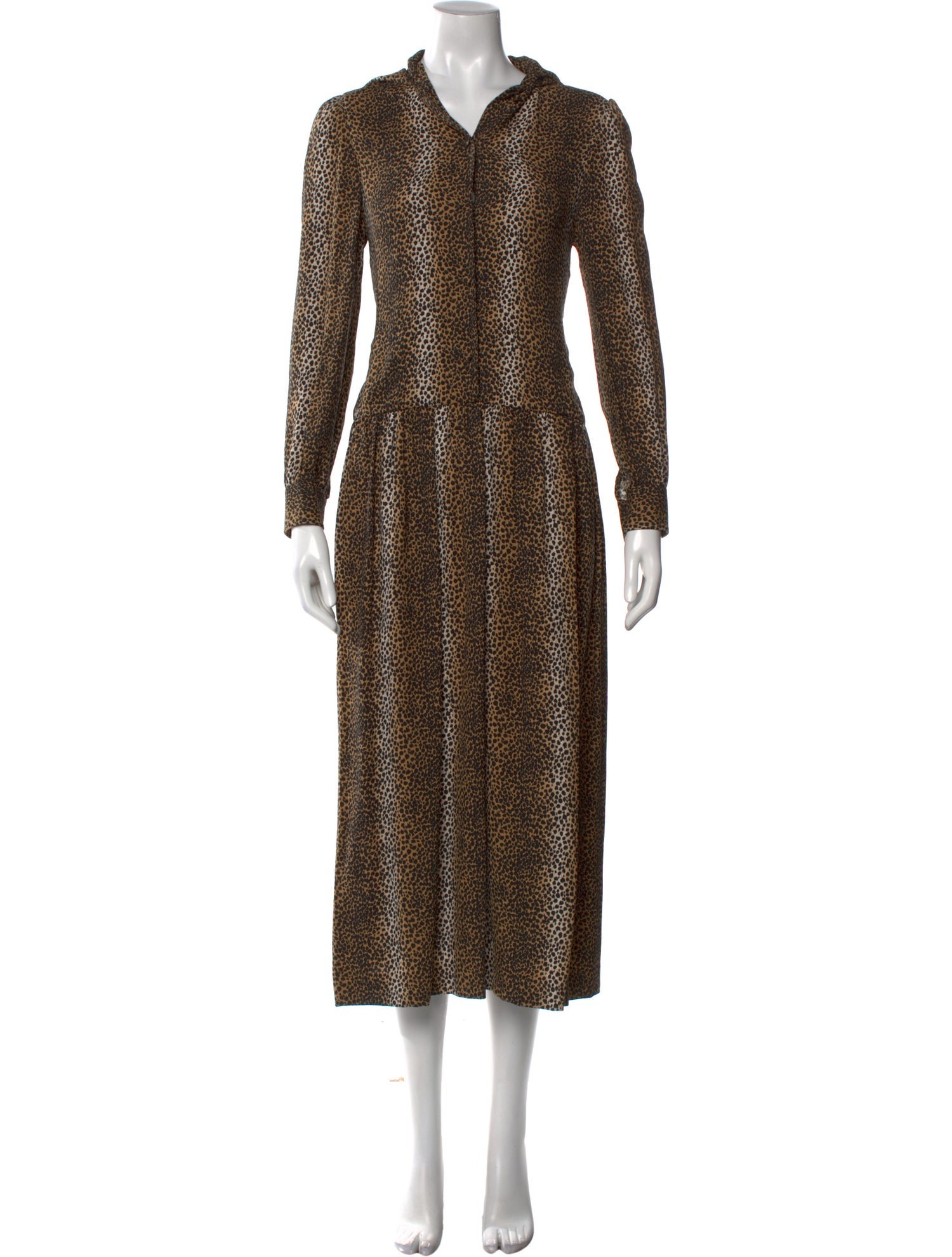 Celine Silk Long Dress