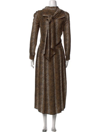 Celine Silk Long Dress