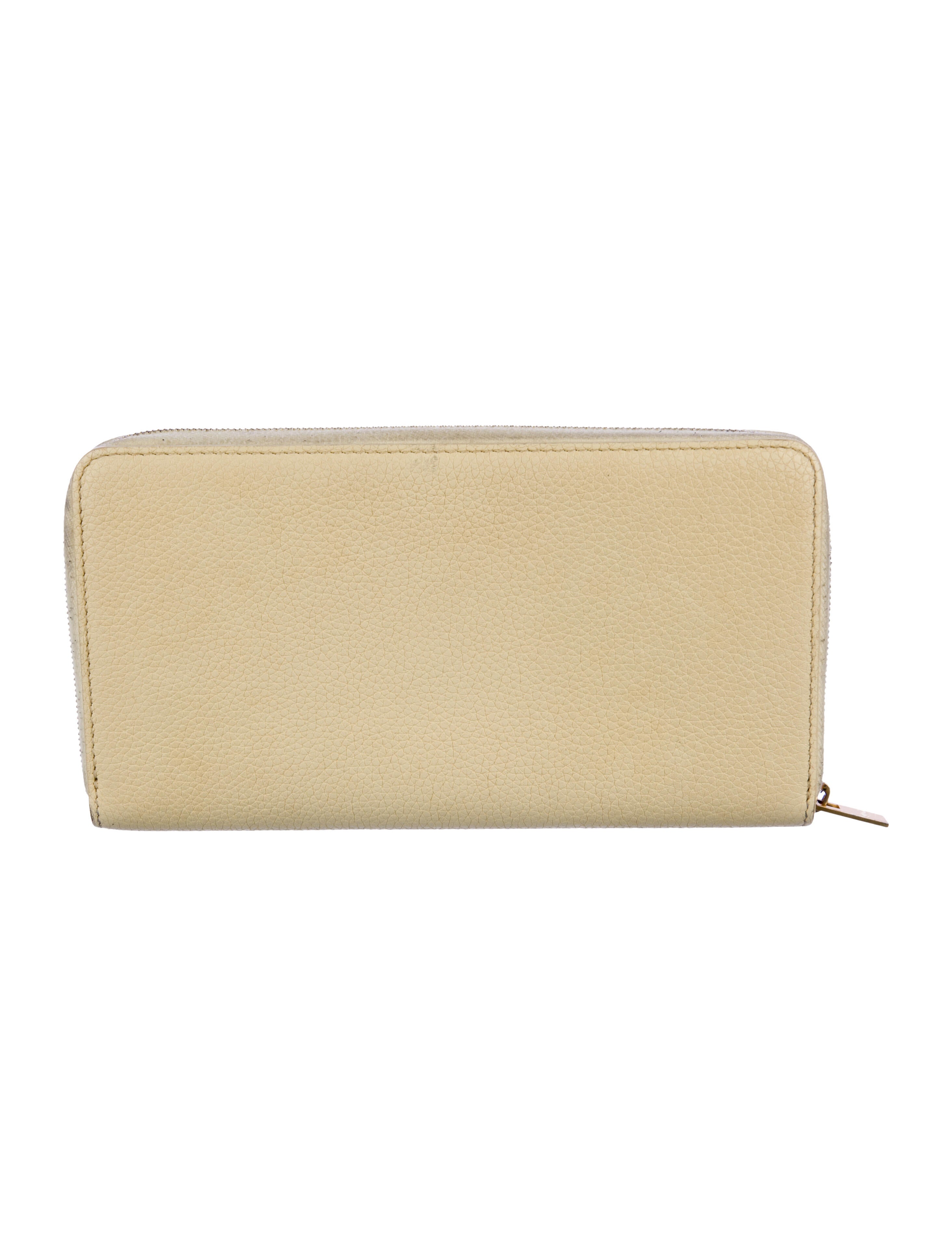 Celine 2017 Leather Continental Wallet