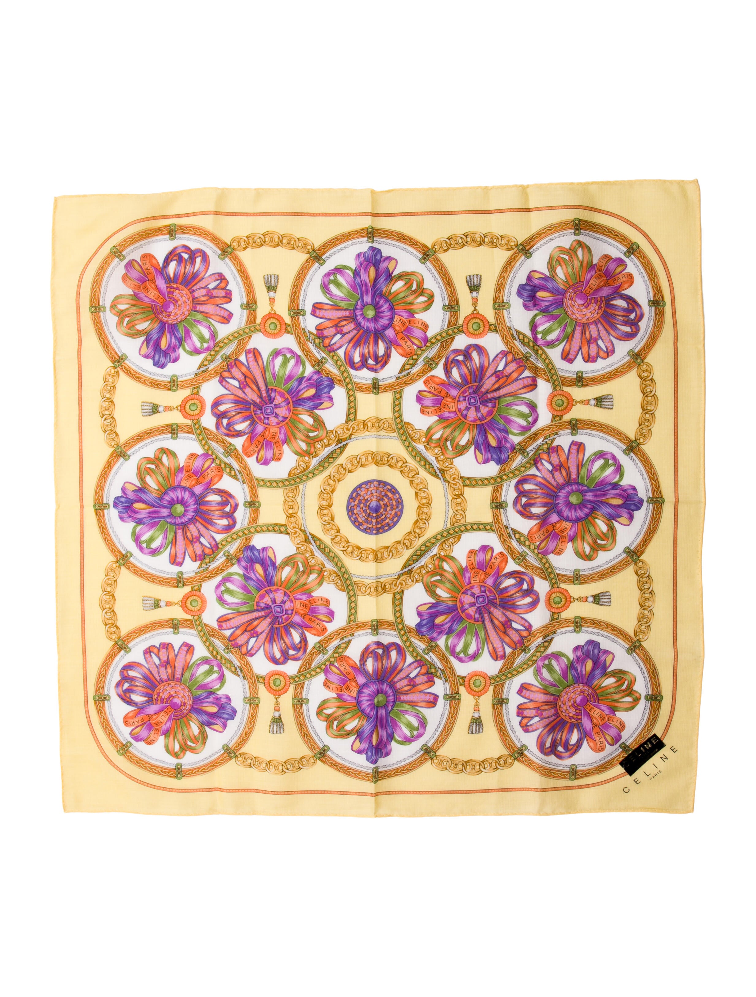 Celine Silk Printed Scarf