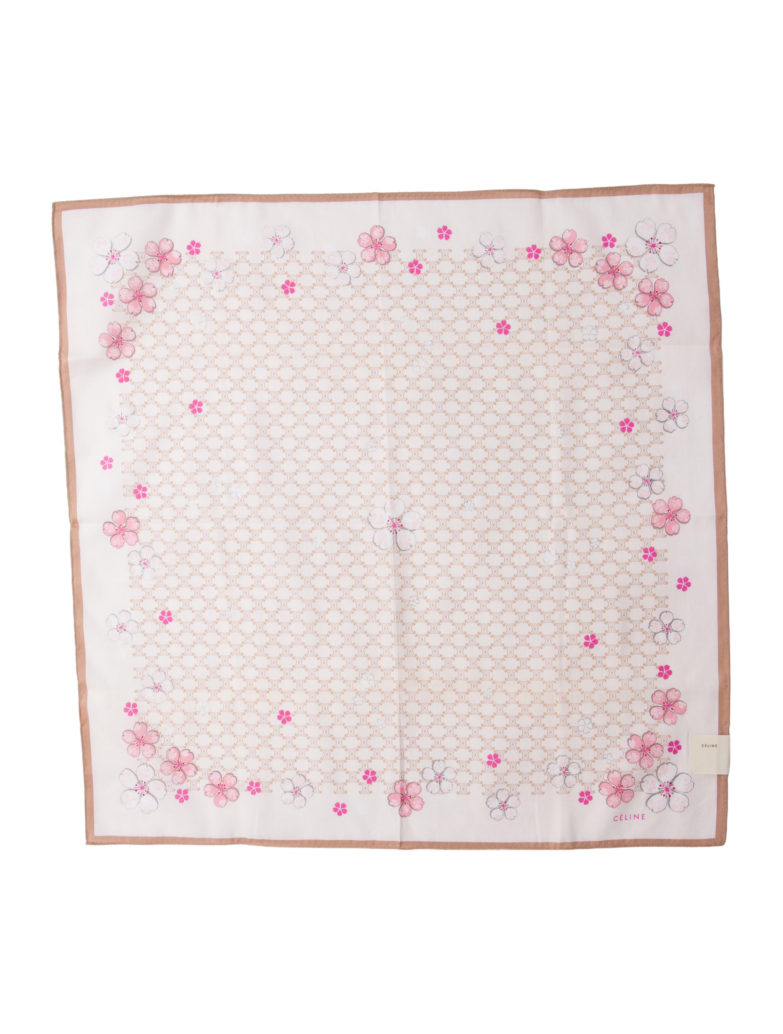 Celine Wool Printed Scarf