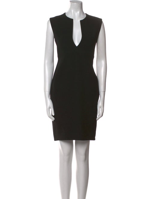 Celine V-Neck Knee-Length Dress