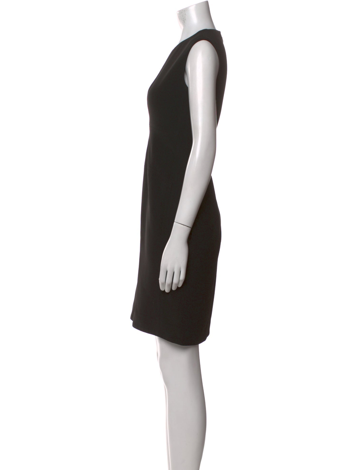 Celine V-Neck Knee-Length Dress