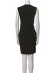 Celine V-Neck Knee-Length Dress