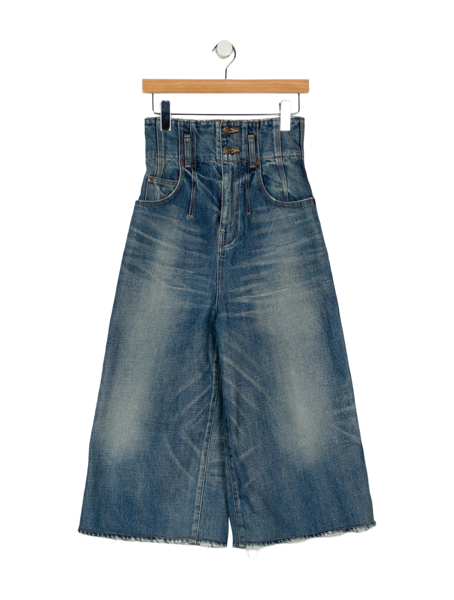 Celine High-Rise Wide Leg Jeans