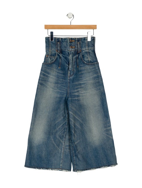 Celine High-Rise Wide Leg Jeans