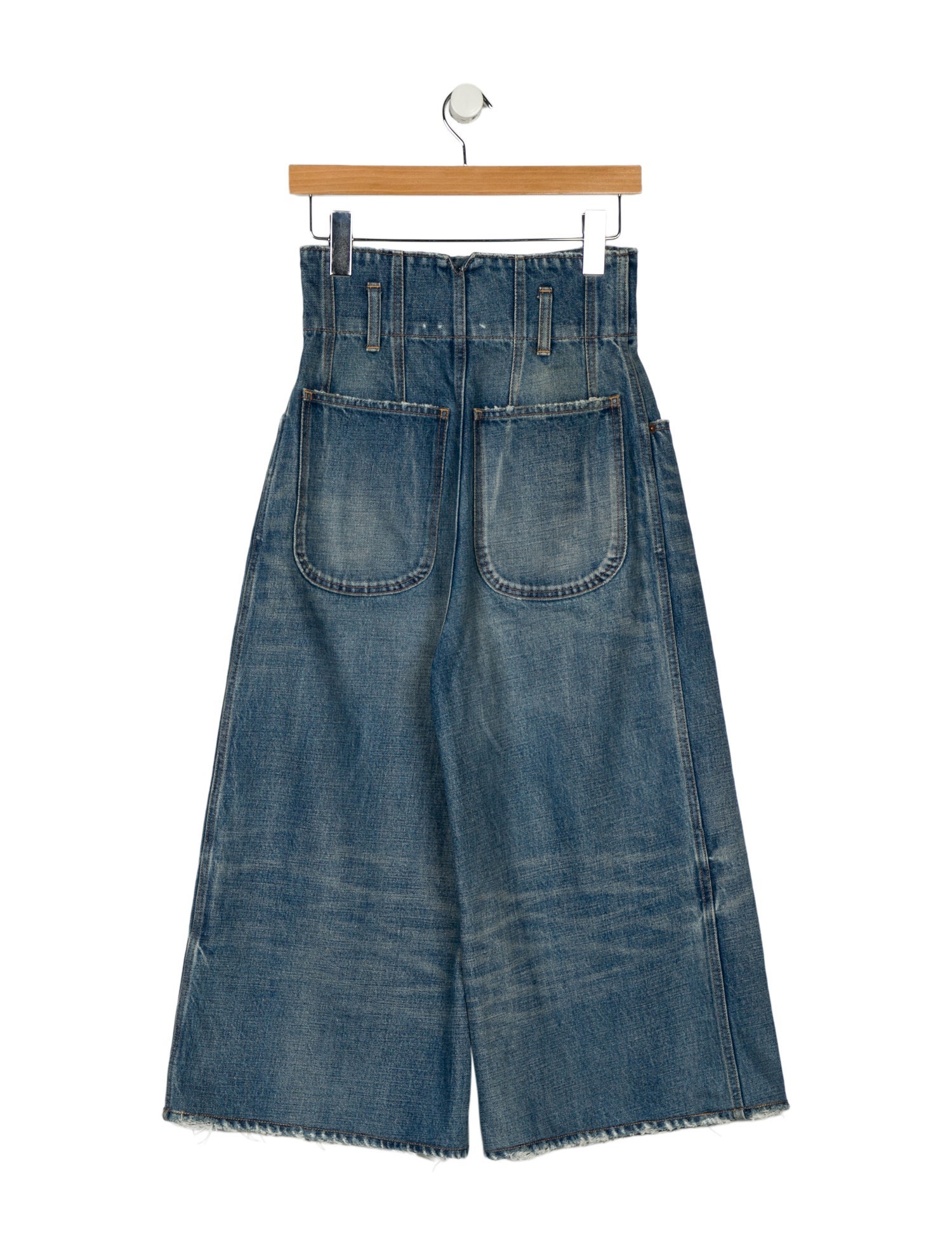 Celine High-Rise Wide Leg Jeans