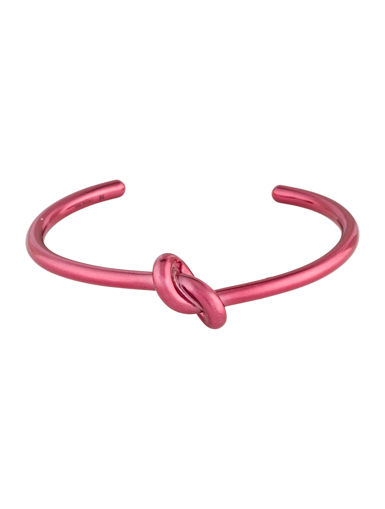 Celine Knot Extra-Thin Cuff Bracelet