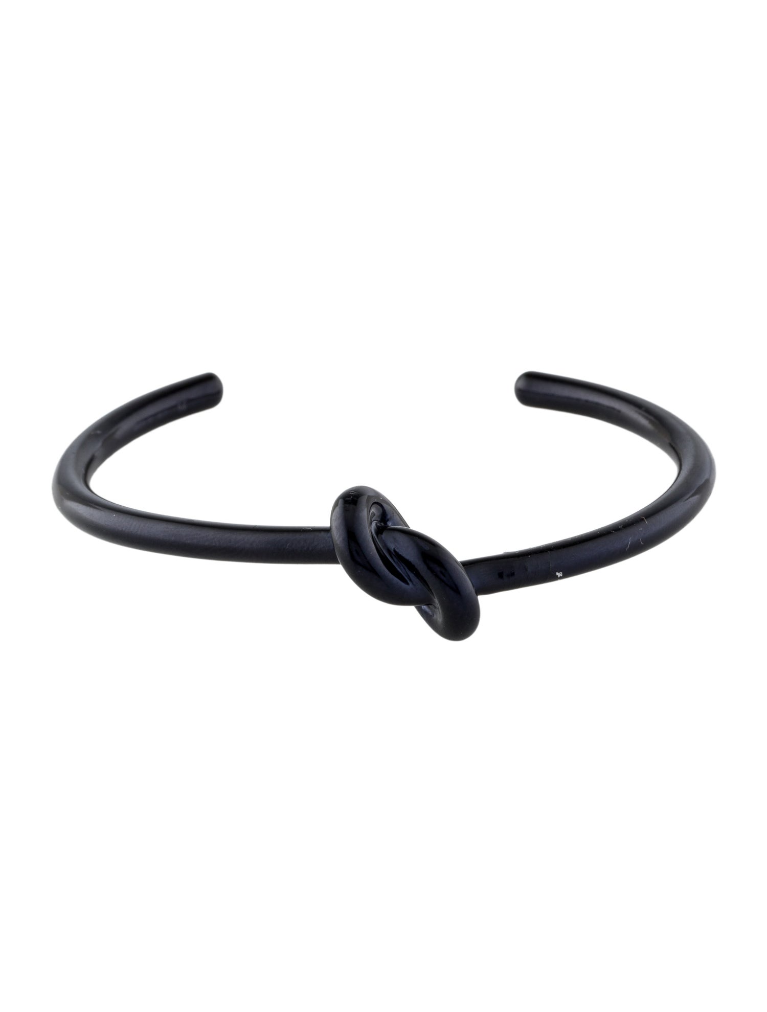 Celine Knot Extra-Thin Cuff Bracelet