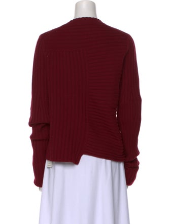 Celine Patch Rib Wool Sweater