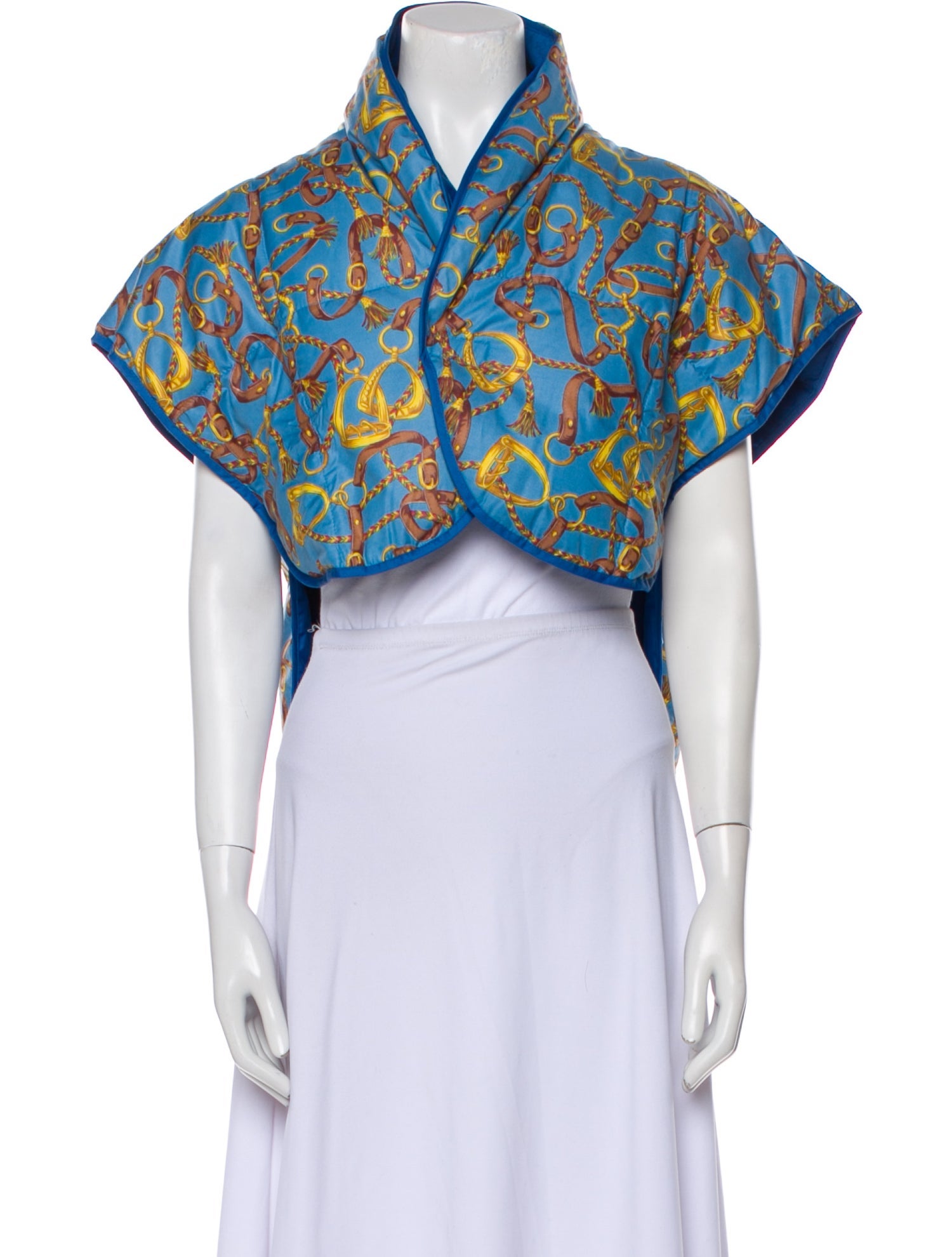 Celine 2000's Printed Down Jacket w/ Tags