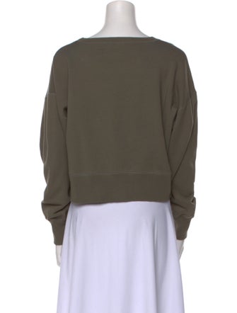 Celine Logo Print Pullover Graphic Print Sweatshirt