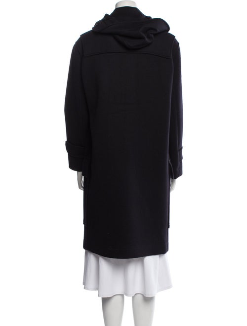 Celine Virgin Wool Faux Fur Coat