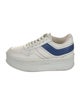 Celine Leather Colorblock Pattern Sneakers