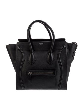 Celine Leather Luggage Mini