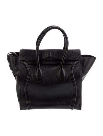 Celine Leather Luggage Mini