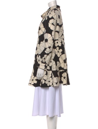 Celine Skater Floral Print Mini Dress