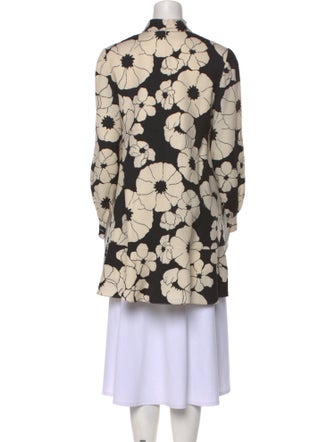 Celine Skater Floral Print Mini Dress